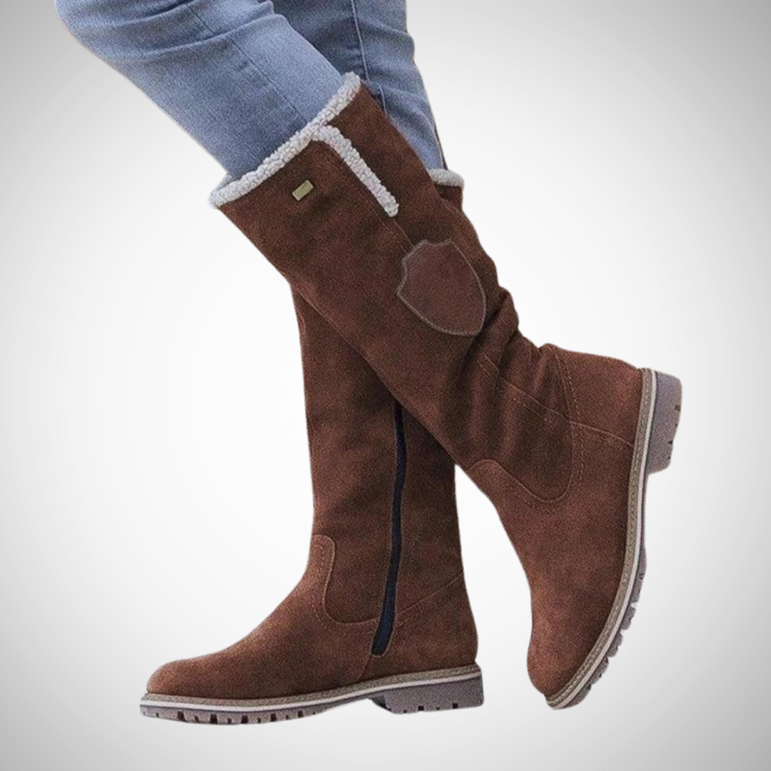 Bottes d'hiver chaudes Claudia pour femmes : l'équilibre parfait entre confort et style