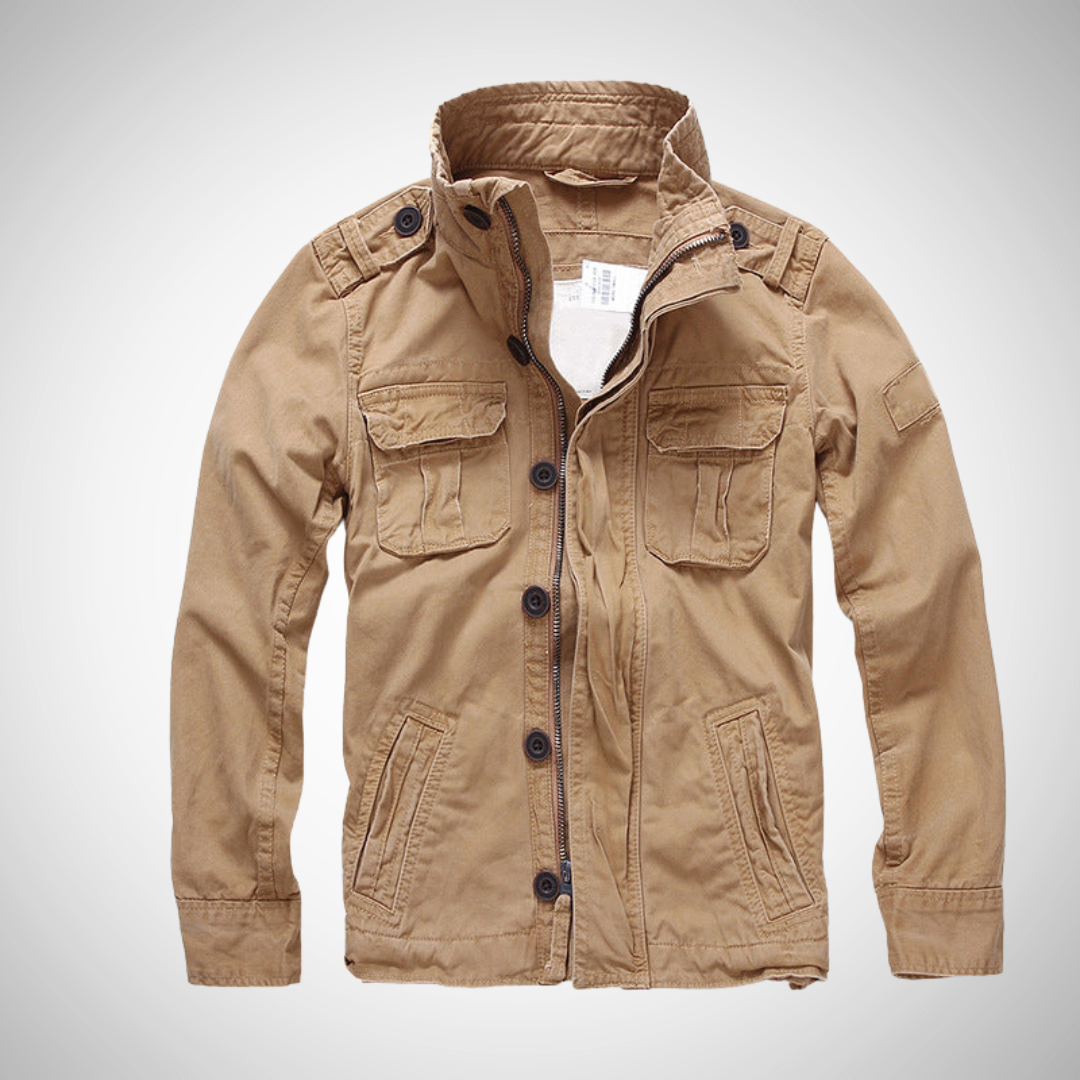 Mike Military Fall Camo Jacket for Men