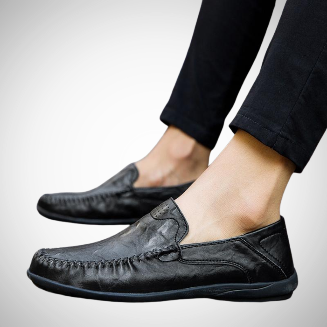 Noel Leather Comfy Moccasins for Men