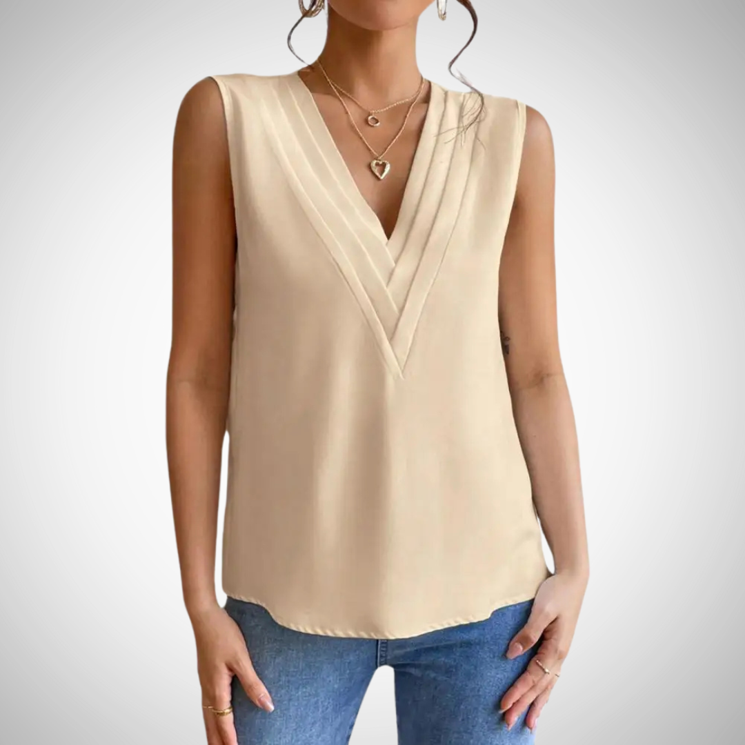 Georgina V-Neck Blouse for Women