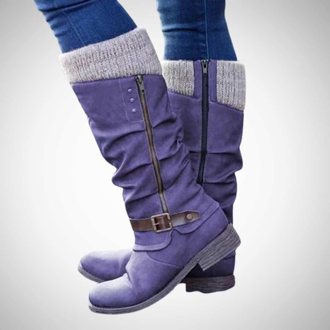 Freya Knee High Snow Boots for Women