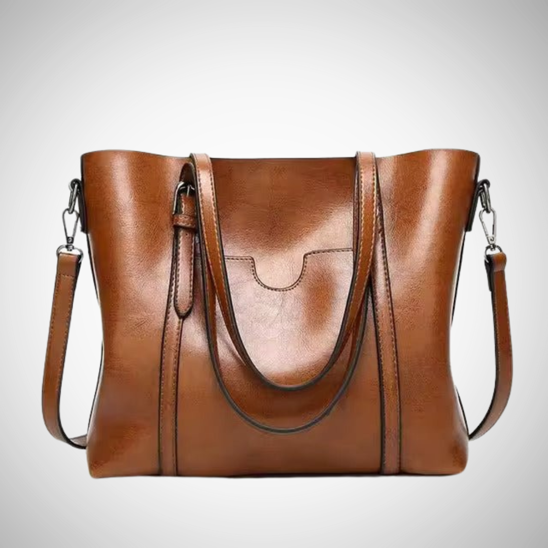 Adeline Leather Shoulder Bag for Women