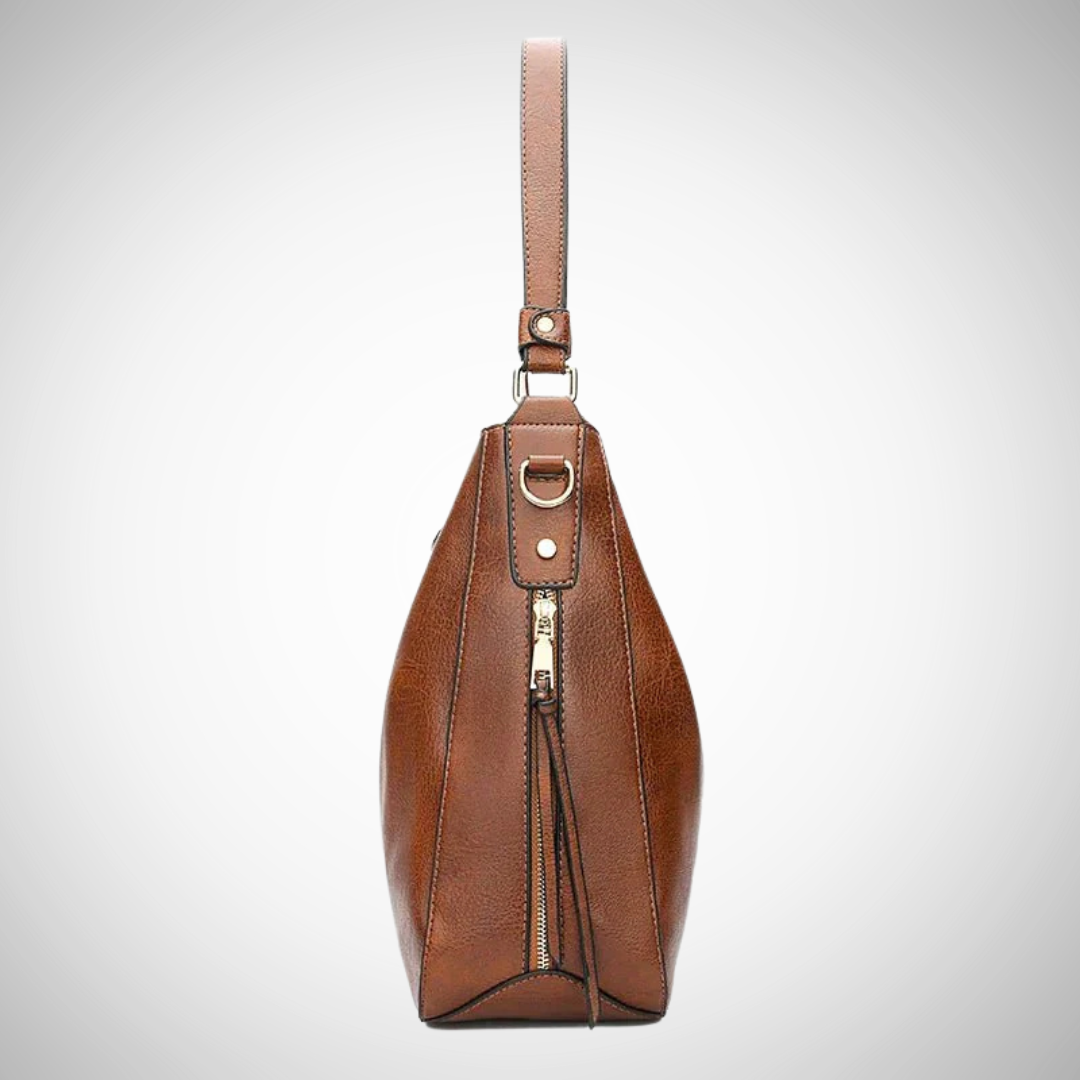 Pamela Leather Shoulder Bag for Women
