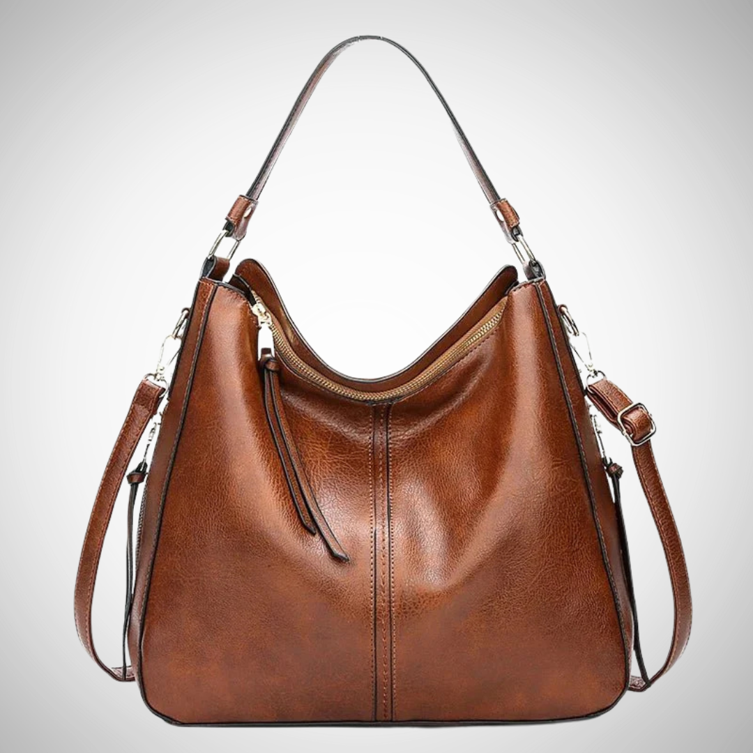 Pamela Leather Shoulder Bag for Women