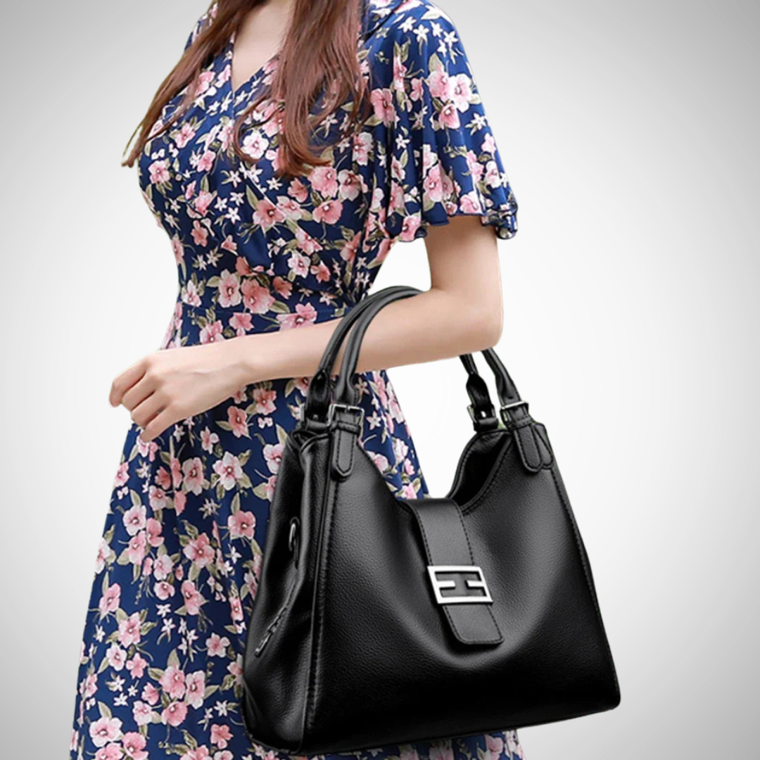 Quinlyn Vegan Leather Tote Bag for Women