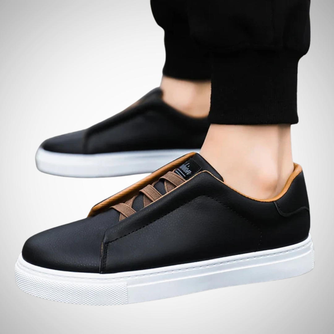 Alfons Leather Slip-On Shoes for Men