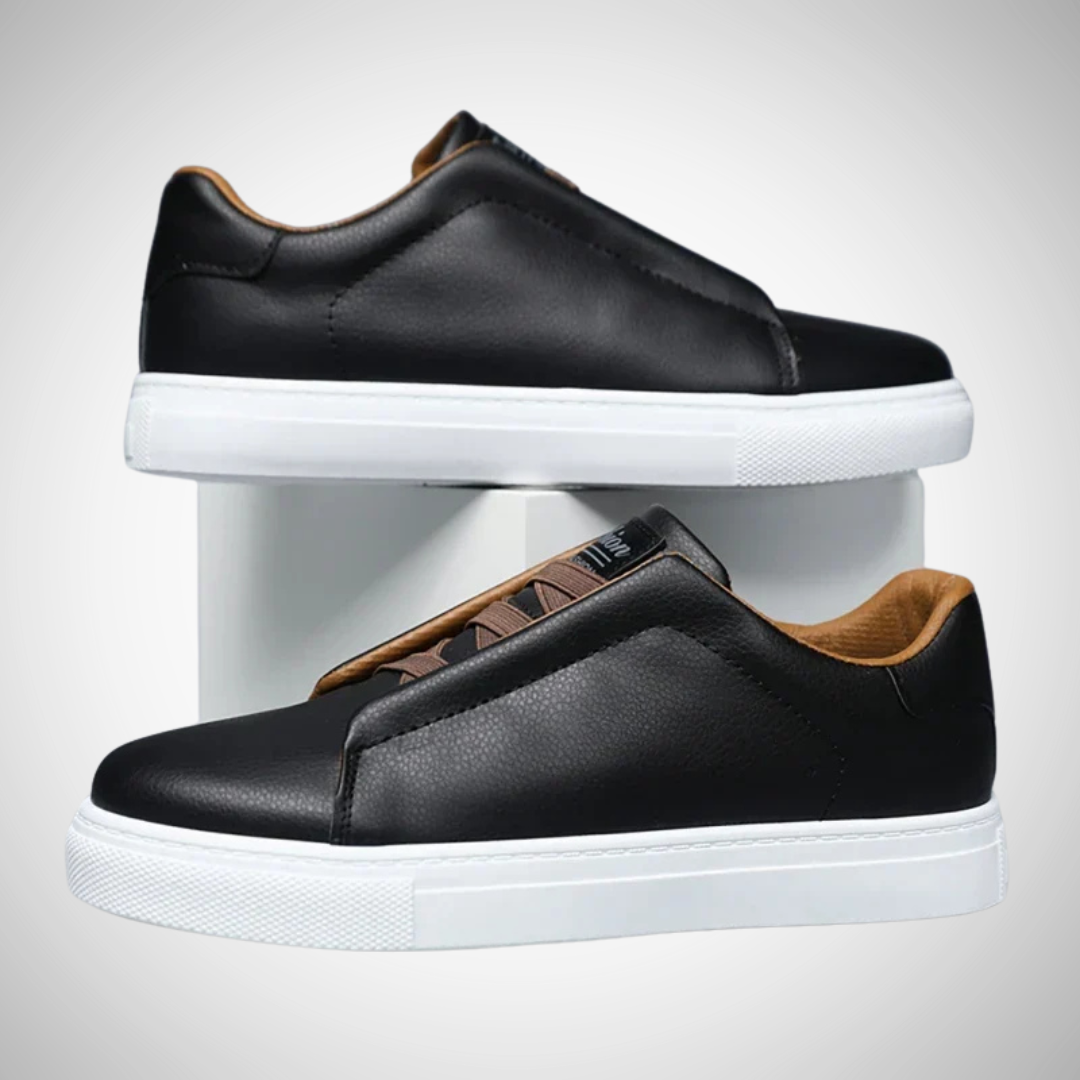 Alfons Leather Slip-On Shoes for Men