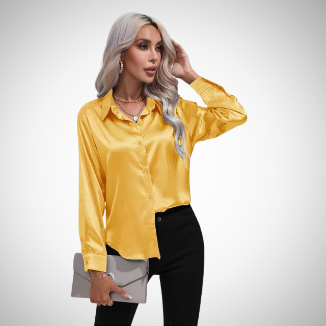 Camilla Satin Blouse for Women