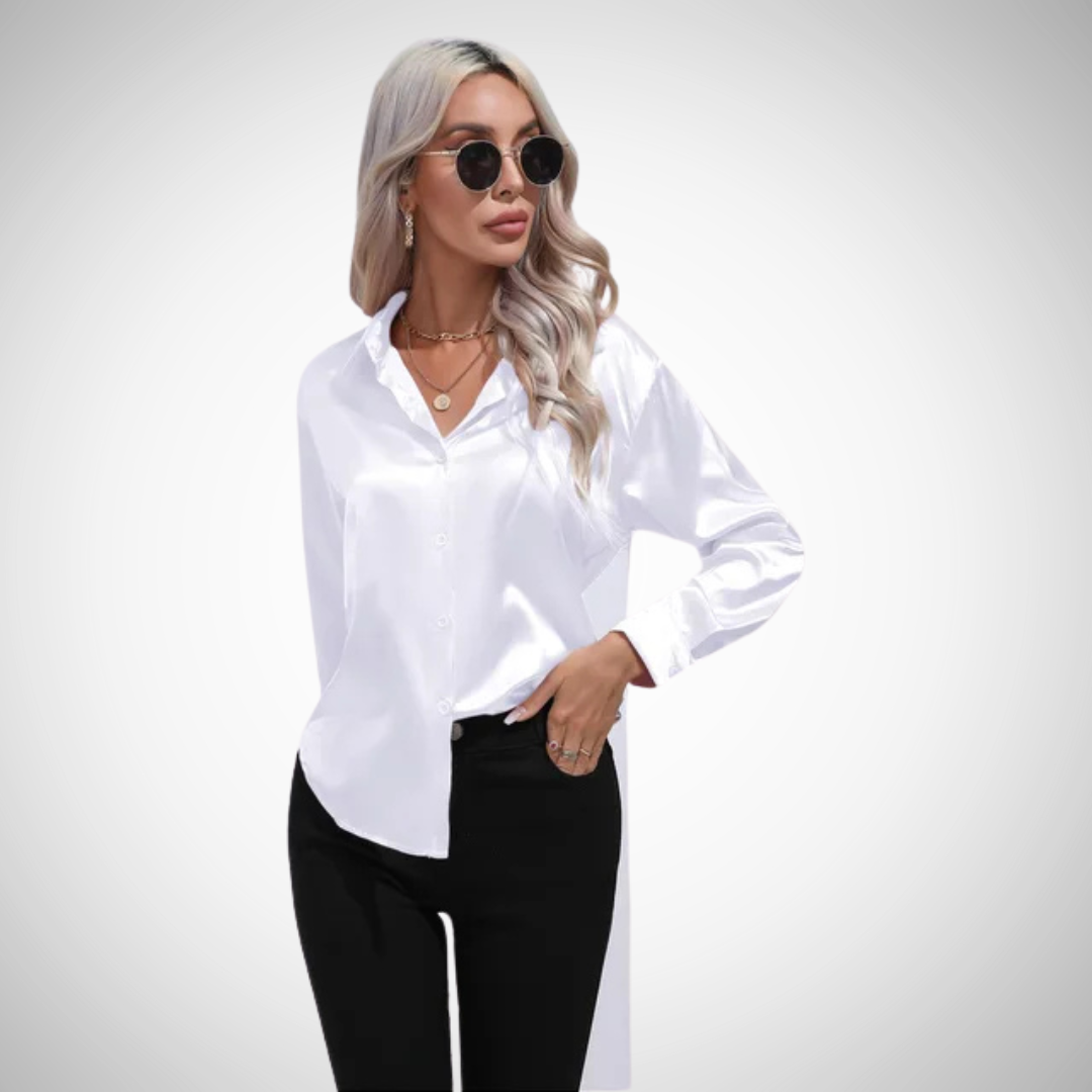 Camilla Satin Blouse for Women