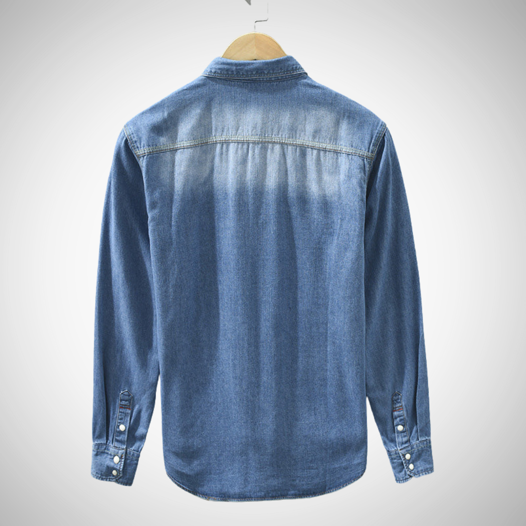 Santiago Fall Denim Shirt for Men