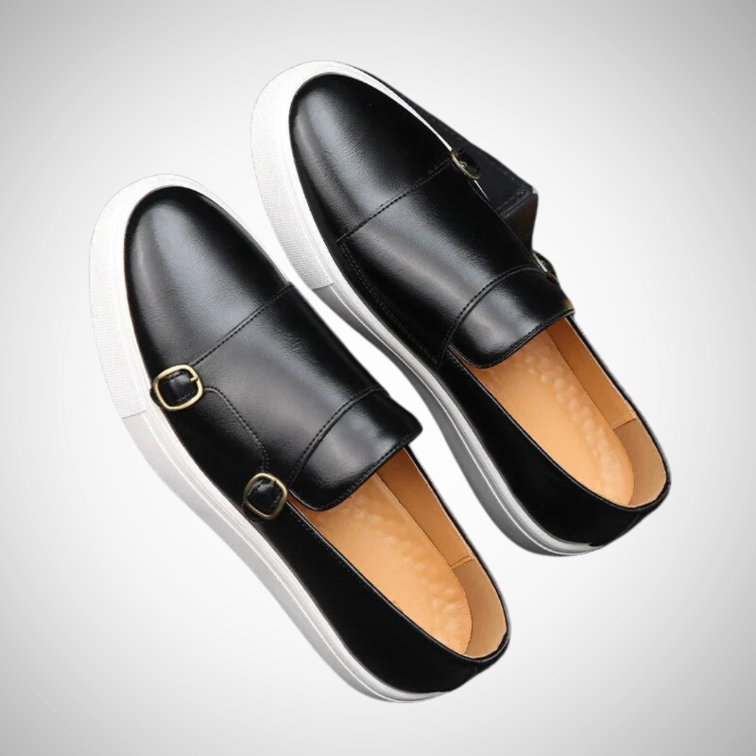 Mocassins Mathias en cuir véritable pour homme