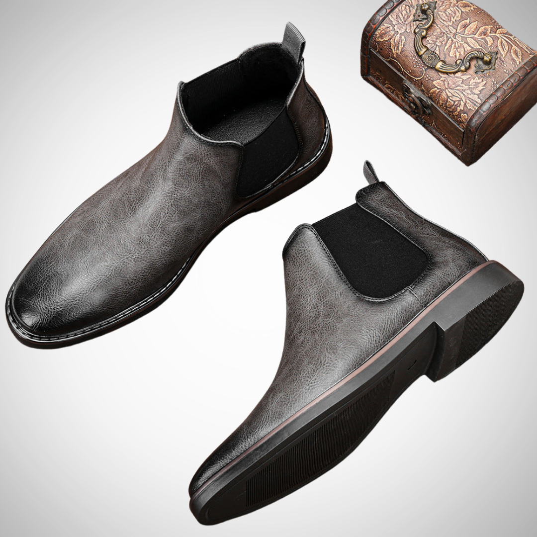 Jacob Leather Chelsea Boots for Men