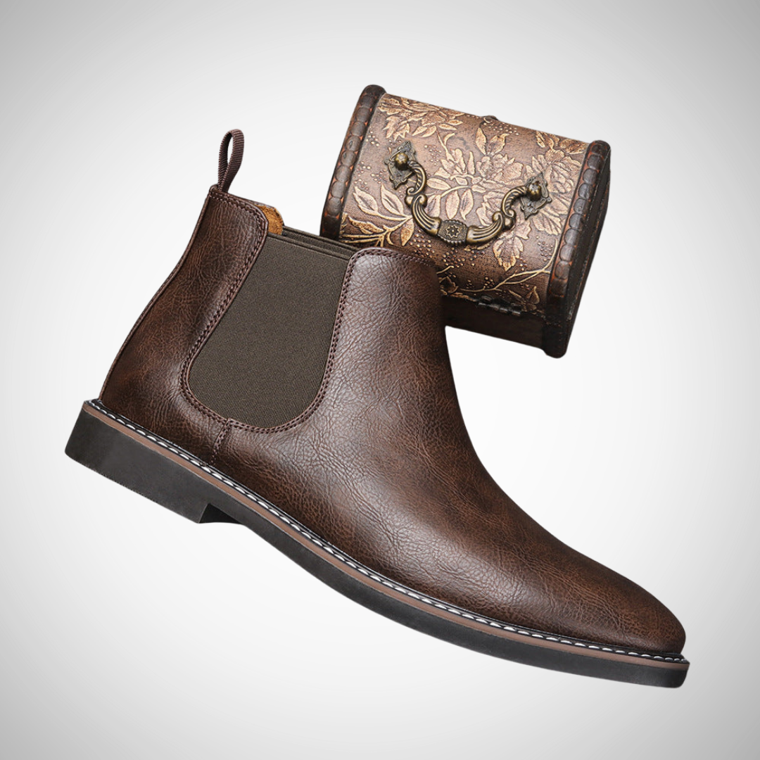 Jacob Leather Chelsea Boots for Men