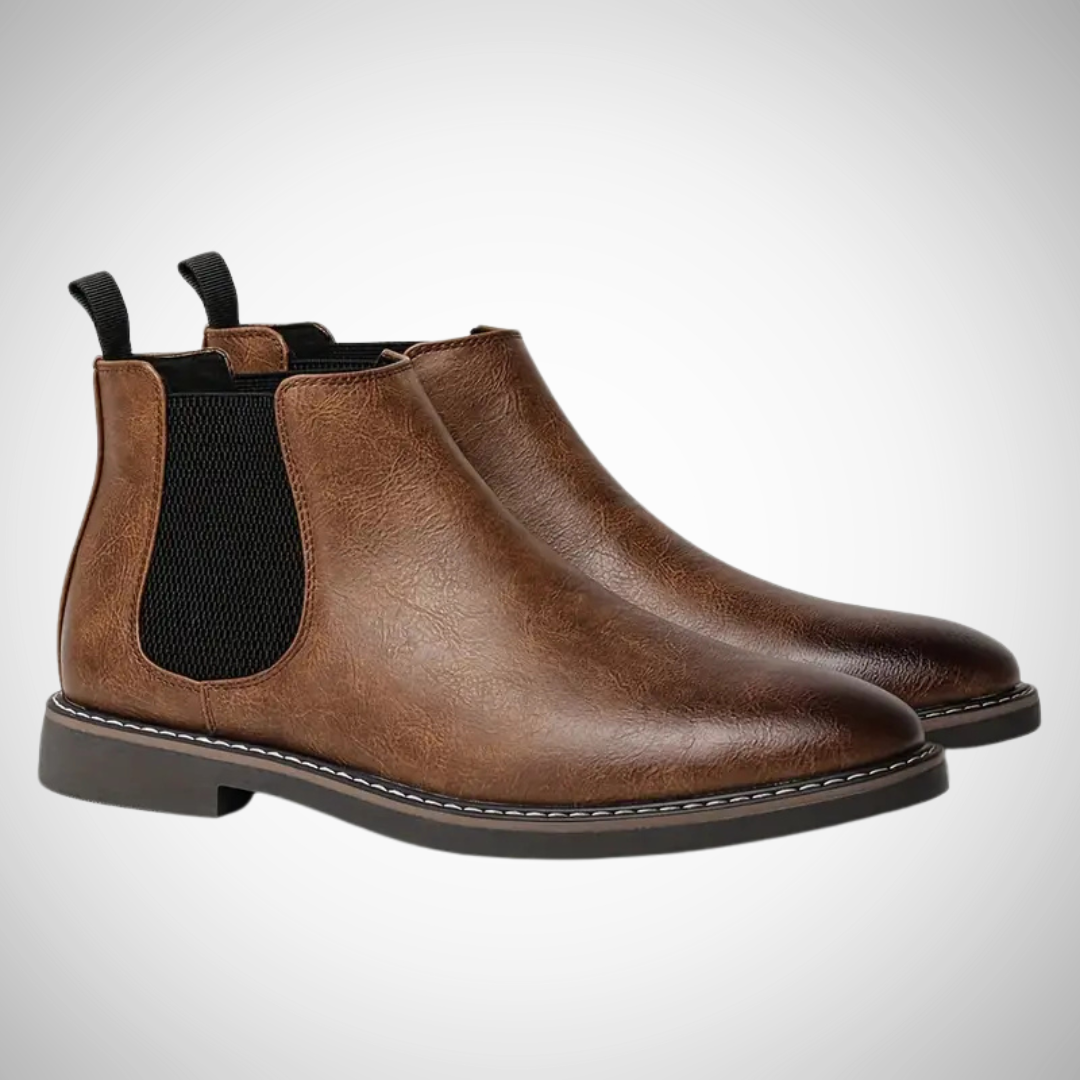 Jacob Leather Chelsea Boots for Men