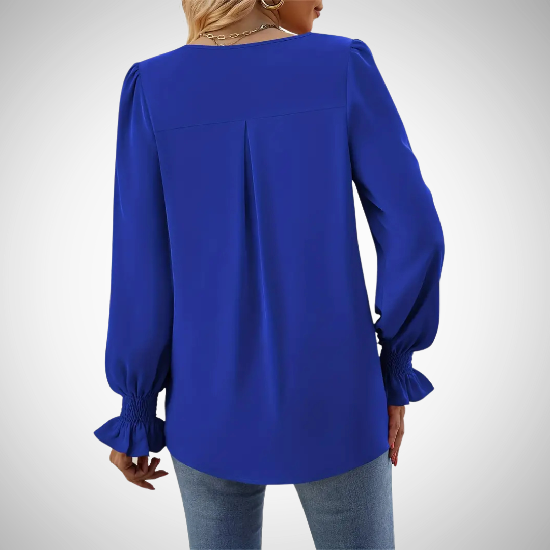 Anastasia Graceful V-Neck Blouse for Women