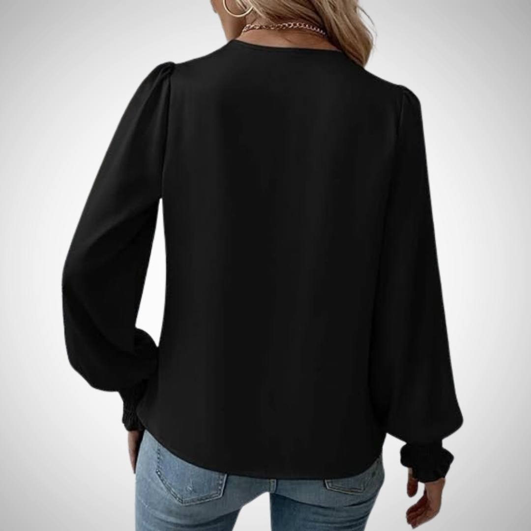 Salome Pleated Blouse for Women