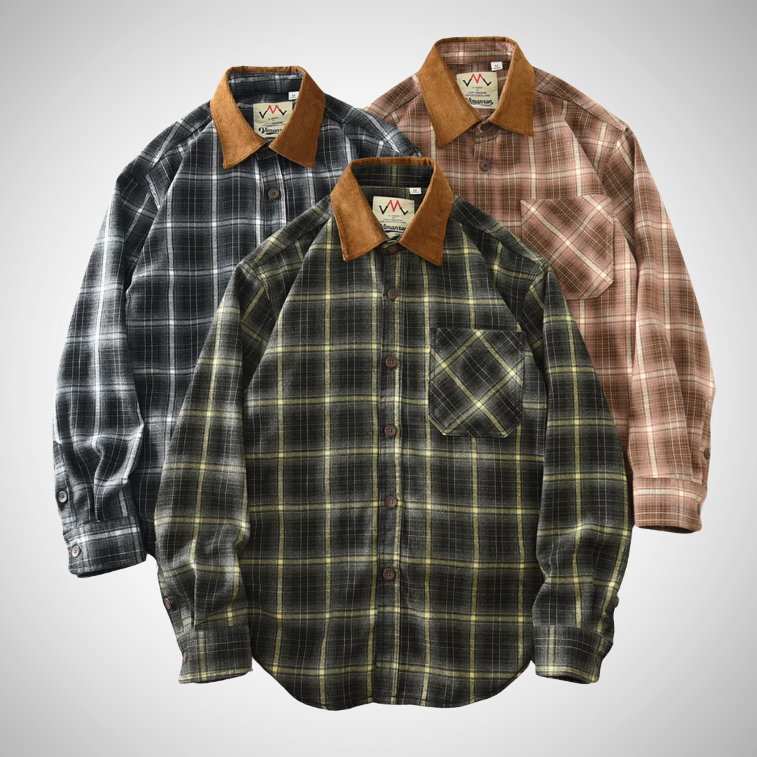 Tristian Flannel Shirt for Men