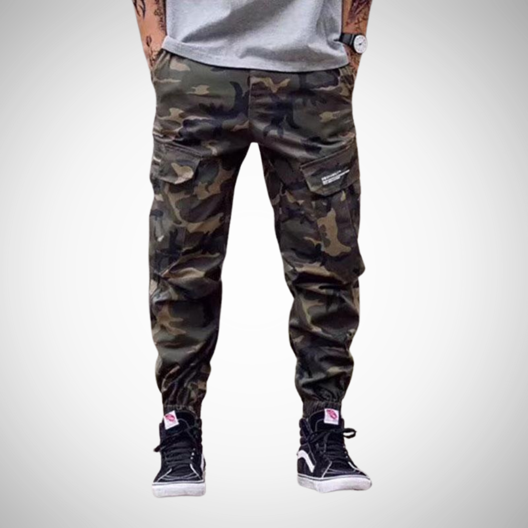Oliver Bushman Camouflage Jogger Pants for Men