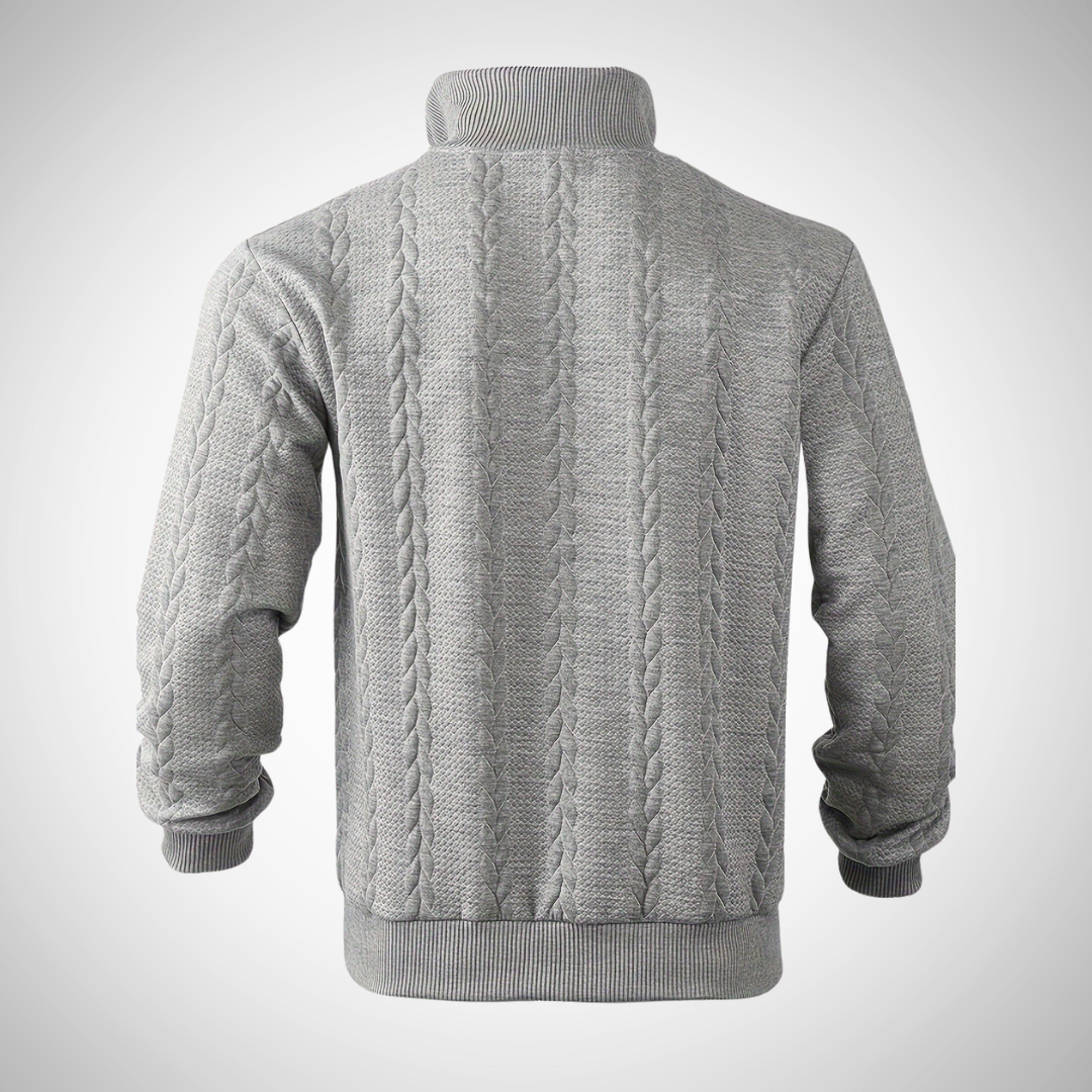 Marcel Vintage Zipped Sweater for Men