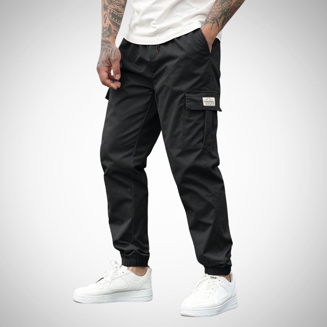 Clyde Japanese Style Cargo Trousers for Men