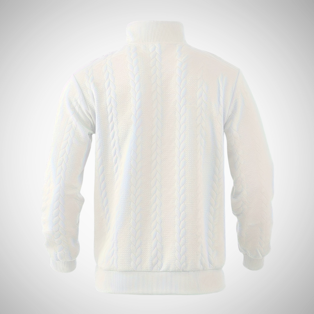 Marcel Vintage Zipped Sweater for Men