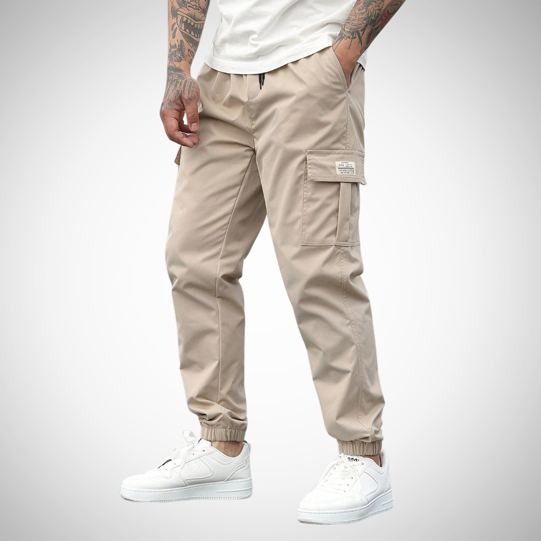 Clyde Japanese Style Cargo Trousers for Men