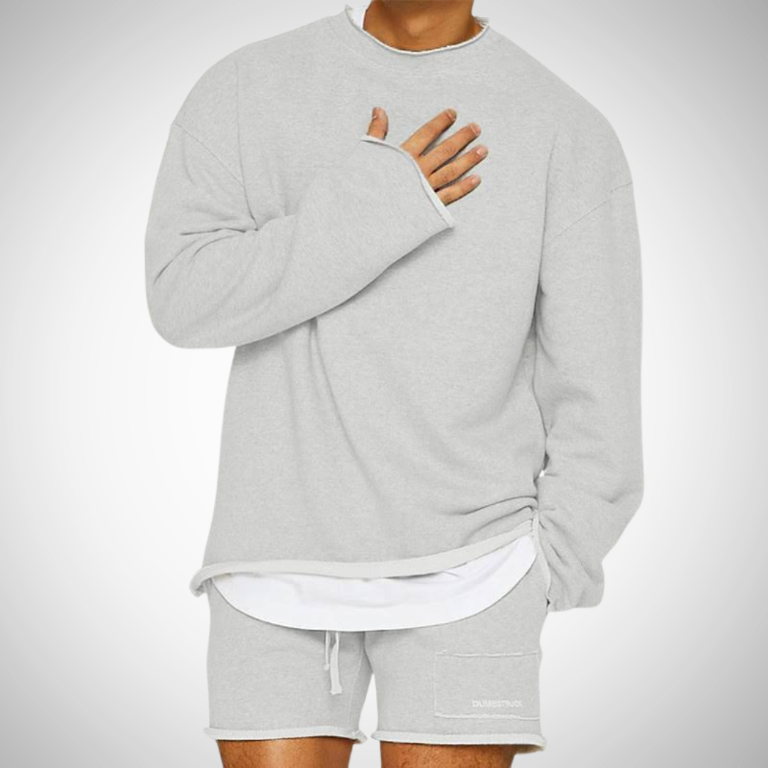 Mirko - Ensemble de loisirs - Décontracté - Style moderne et léger - Parfait pour les journées décontractées pour hommes