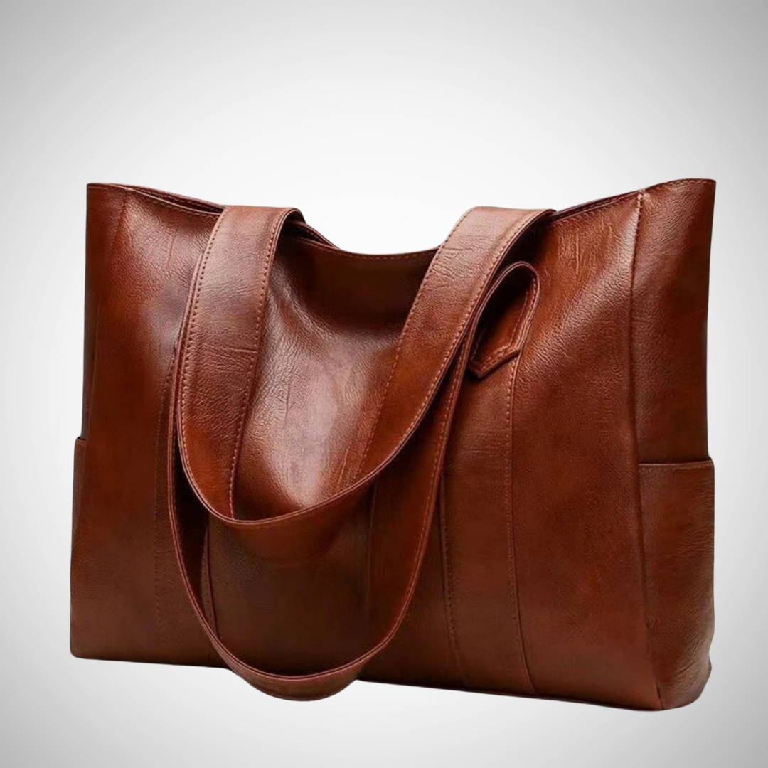 Danica Vintage Vegan Leather Tote Bag for Women