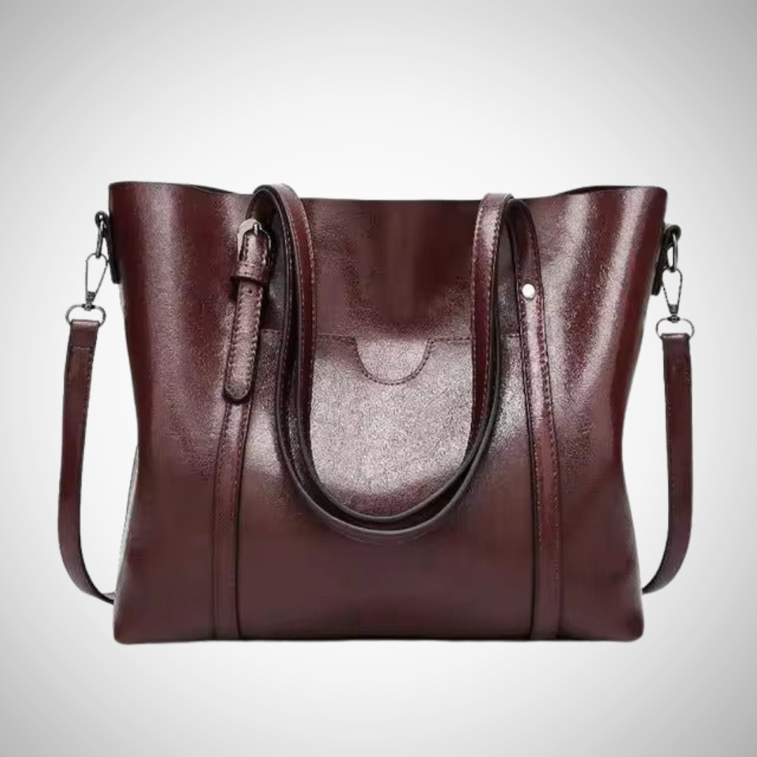 Adeline Leather Shoulder Bag for Women