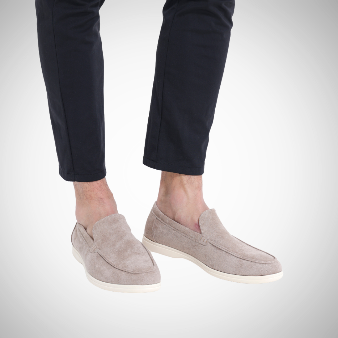 Eugene Velvet Summer Suede Loafers for Men