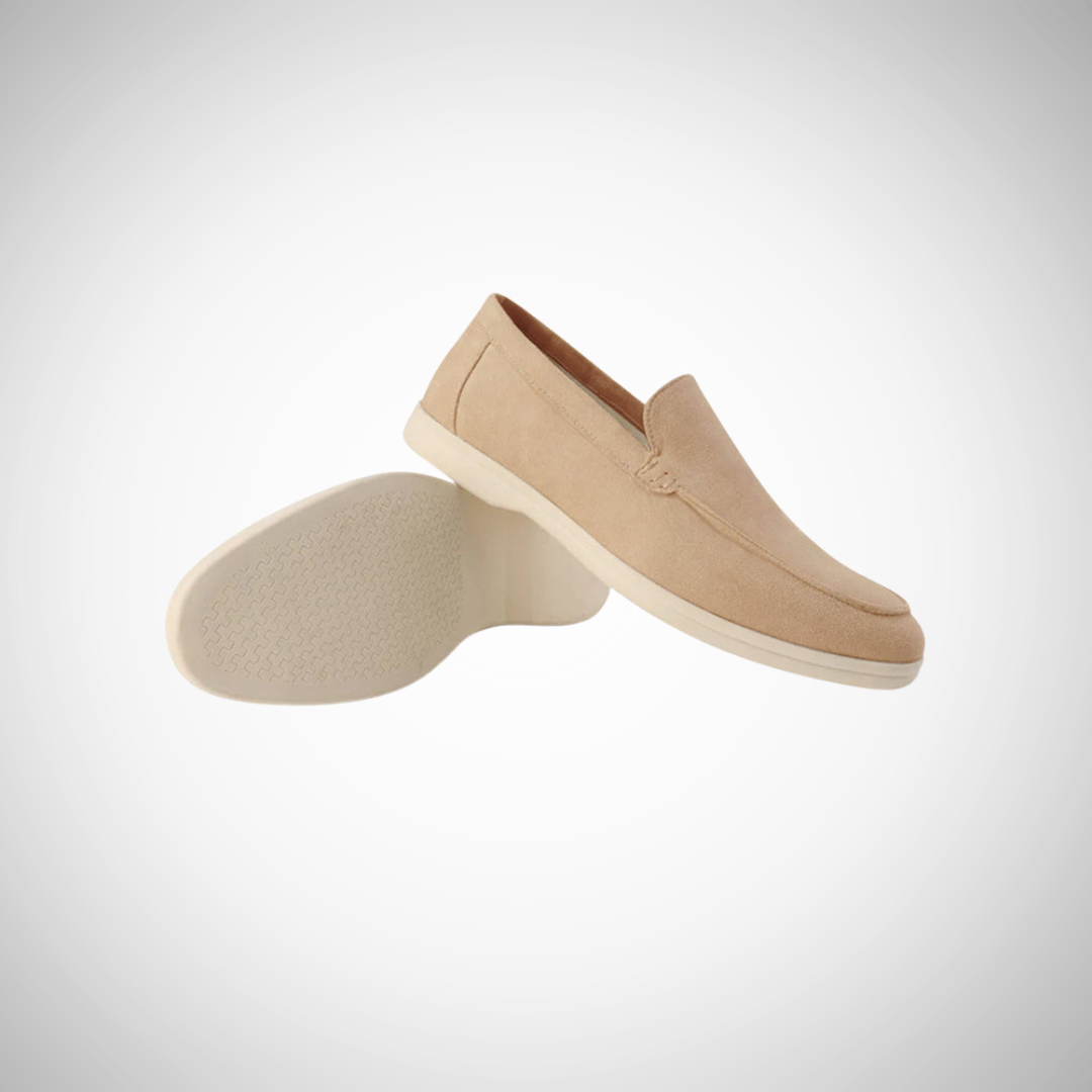 Eugene Velvet Summer Suede Loafers for Men