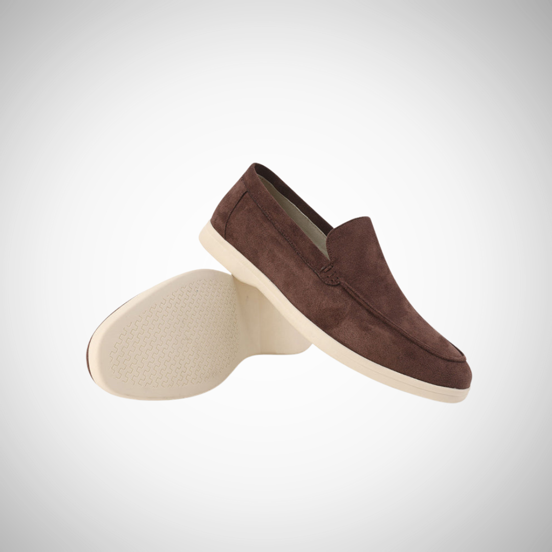 Eugene Velvet Summer Suede Loafers for Men