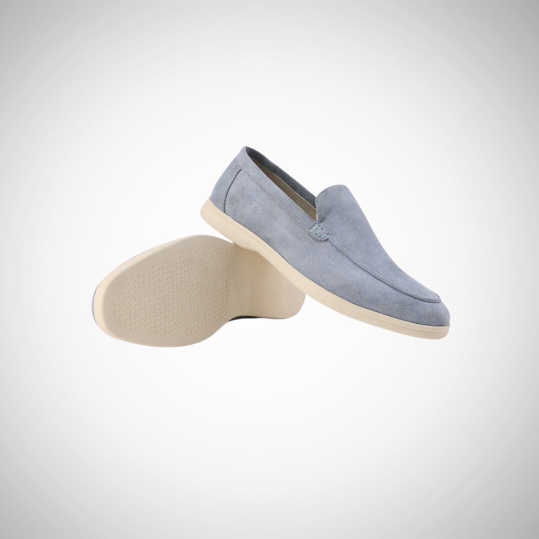 Eugene Velvet Summer Suede Loafers for Men