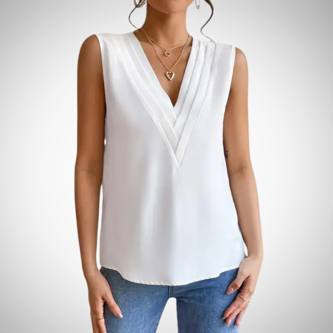 Georgina V-Neck Blouse for Women