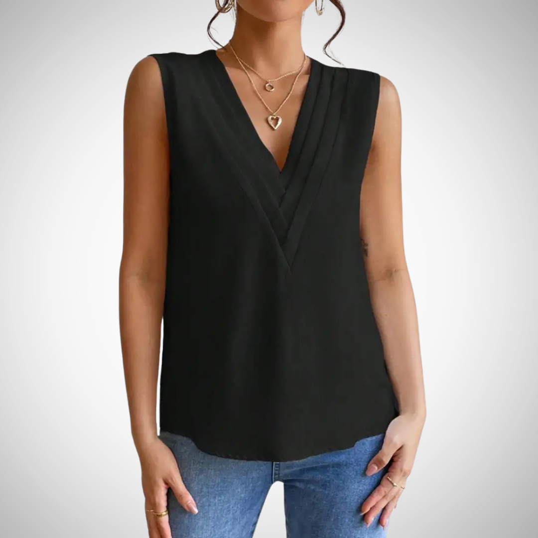 Georgina V-Neck Blouse for Women