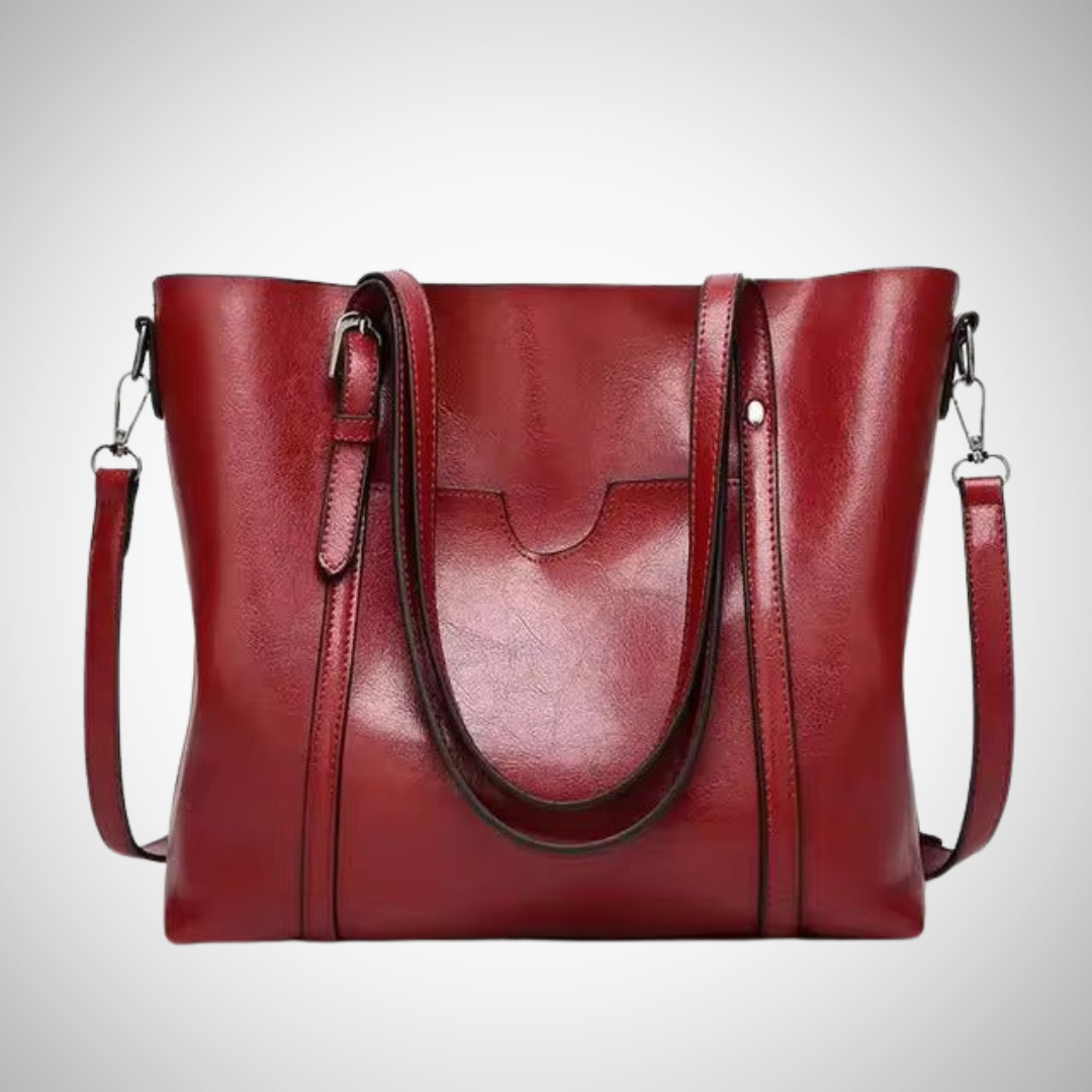 Adeline Leather Shoulder Bag for Women
