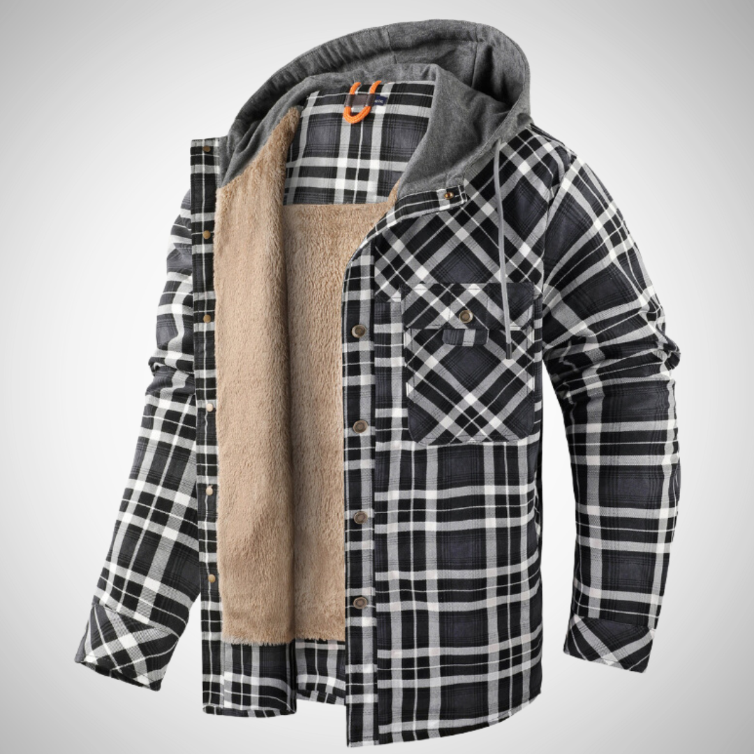 Hunter Hooded Lumber Jacket for Men