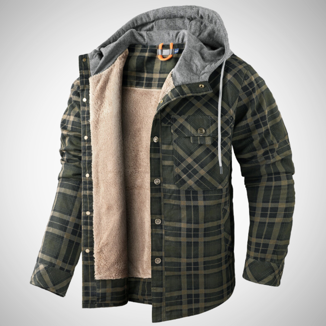 Hunter Hooded Lumber Jacket for Men