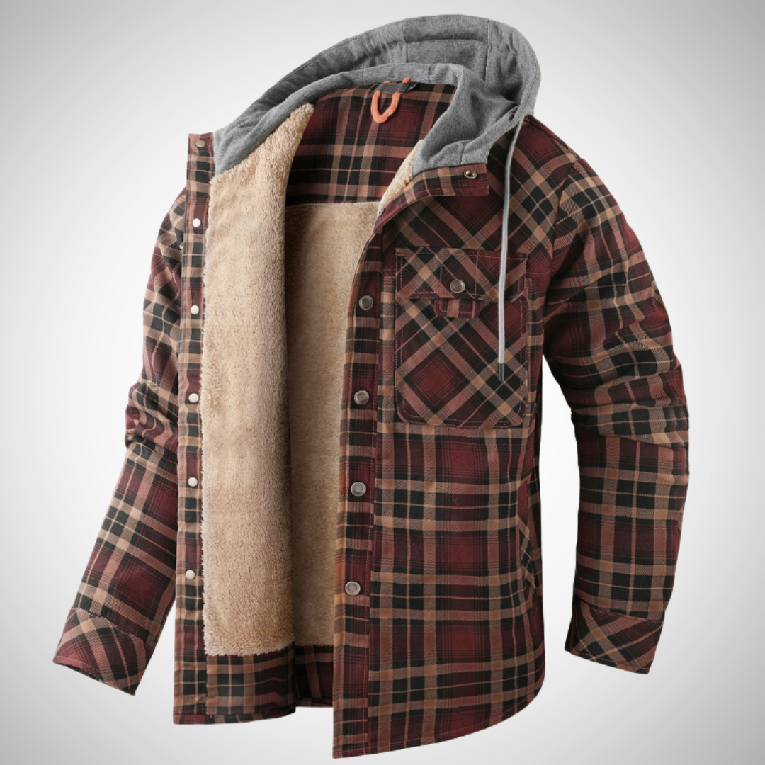 Hunter Hooded Lumber Jacket for Men