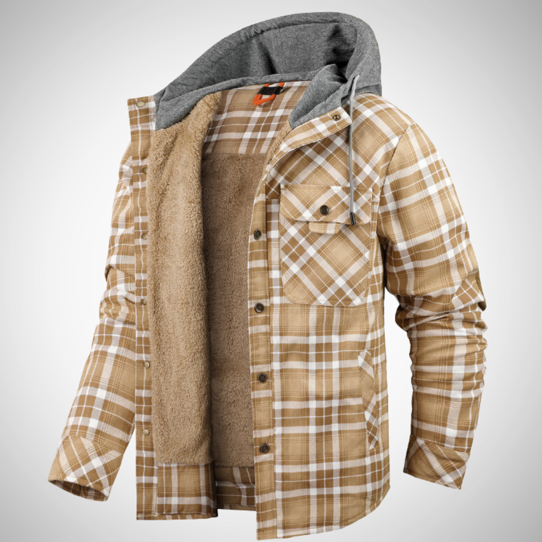 Hunter Hooded Lumber Jacket for Men