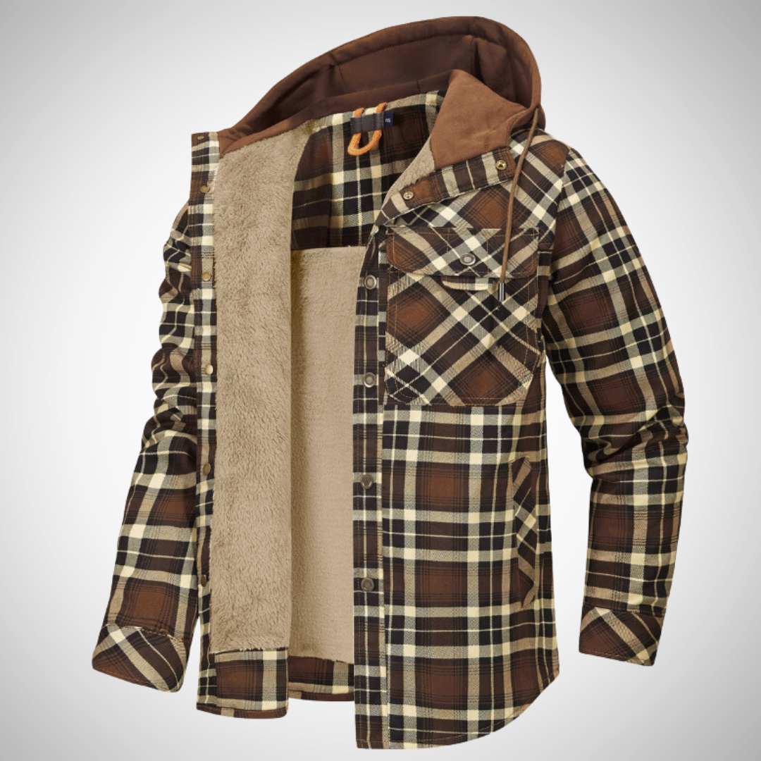 Hunter Hooded Lumber Jacket for Men