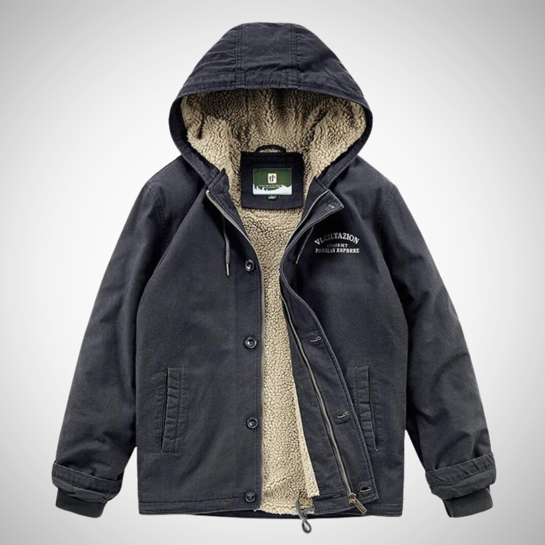 Cruz Fleece Lined Hooded Jacket for Men