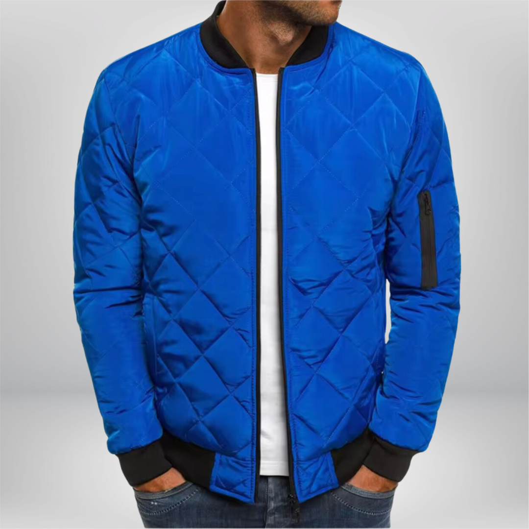 Ryan Quilted Bomber Jacket for Men