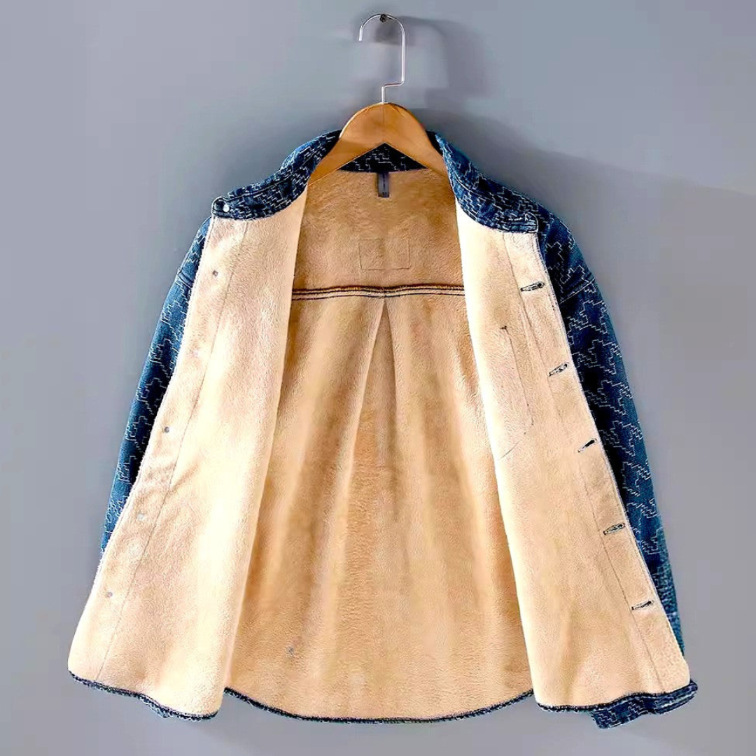 Azul Fleece Lined Jacket for Men