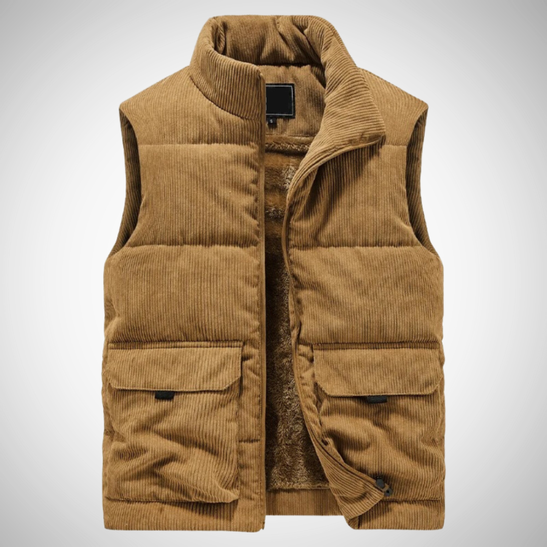 Sammuel Corduroy Winter Vest for Men