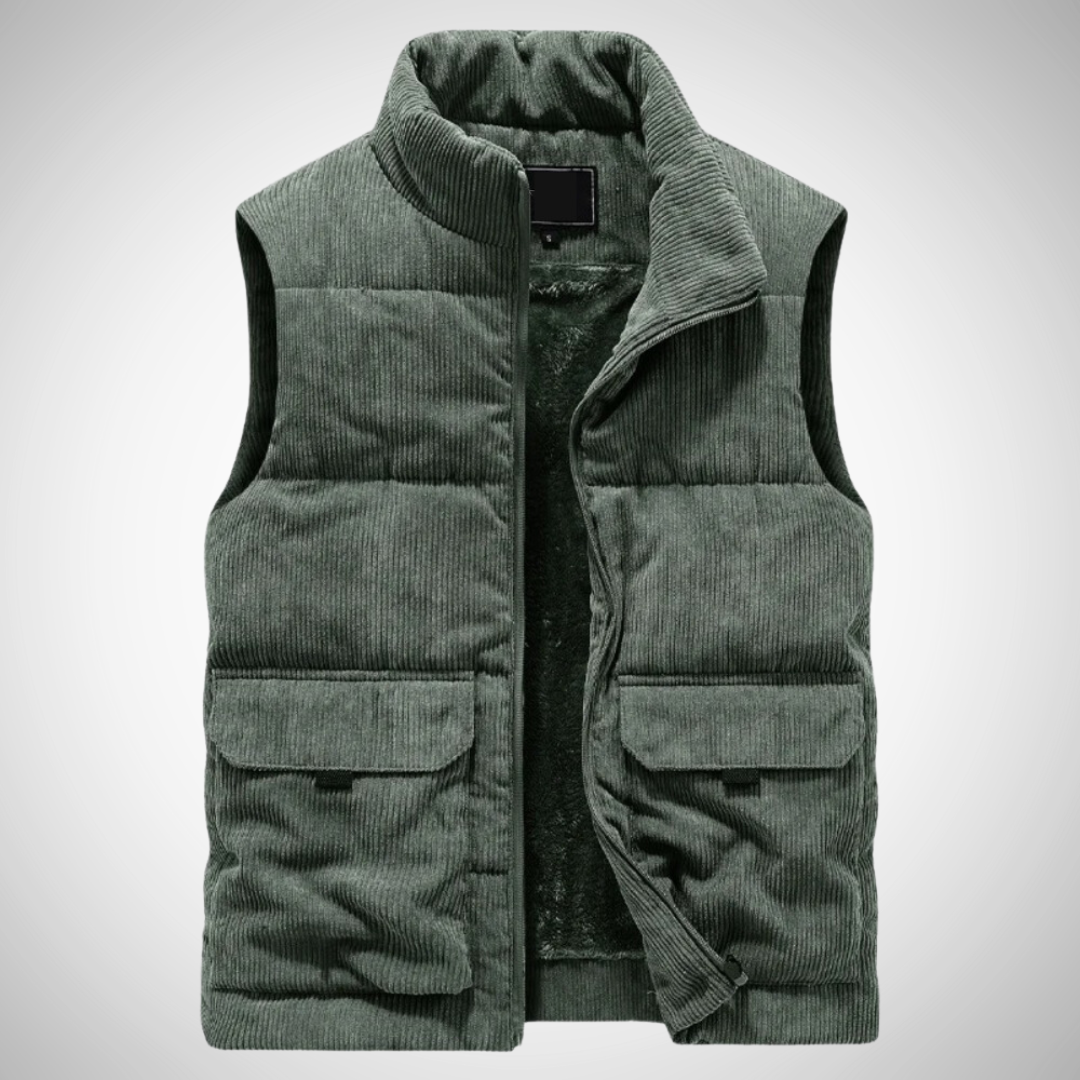 Sammuel Corduroy Winter Vest for Men