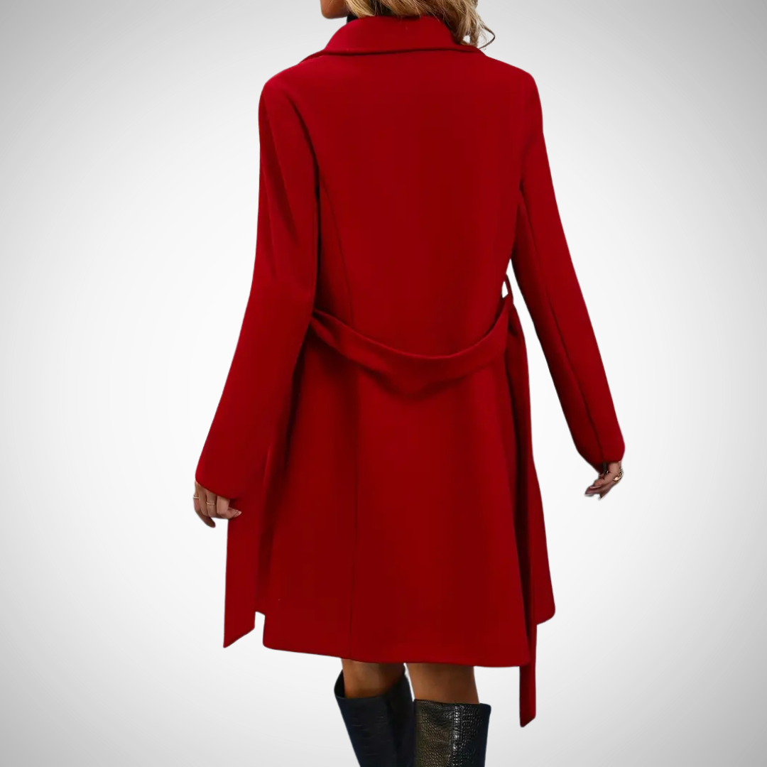 Marie Double-Breasted Trench Coat for Women