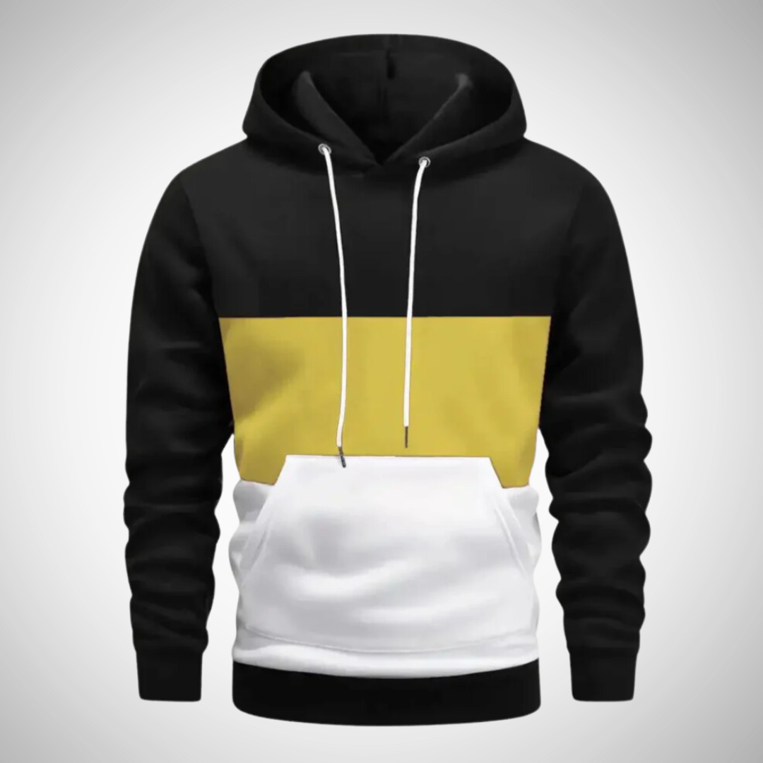 Jamil Color-Block Hoodie for Men