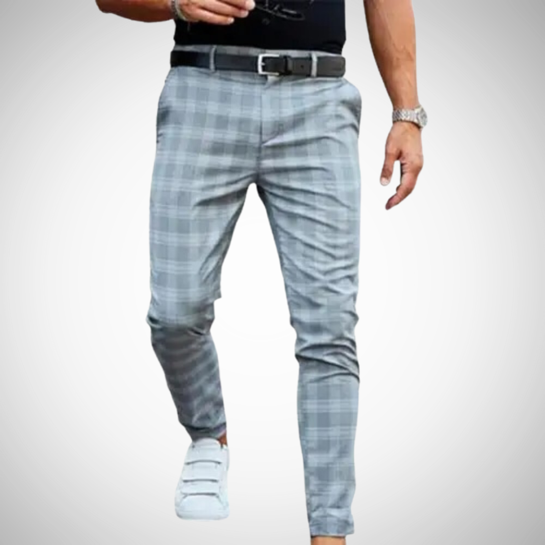 Ronny Slim-Fit Casual Trousers for Men