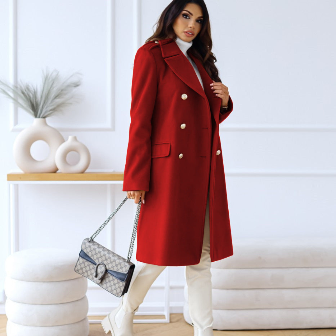 Imogen Double Breasted Coat for Women